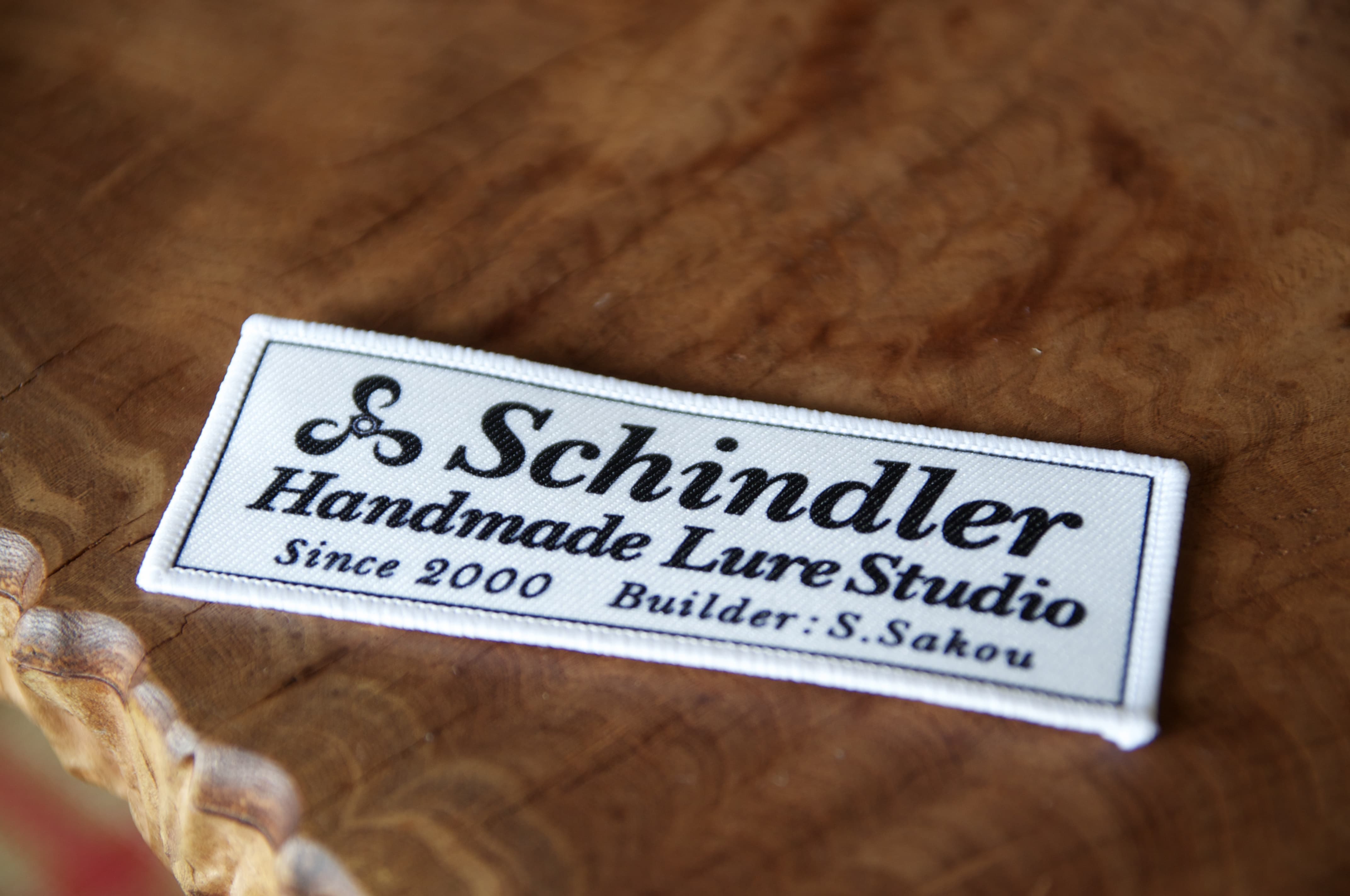 白色のワッペンは色んな場所に映える