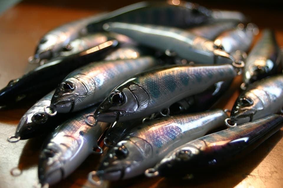 製作途中のアマゴカラー