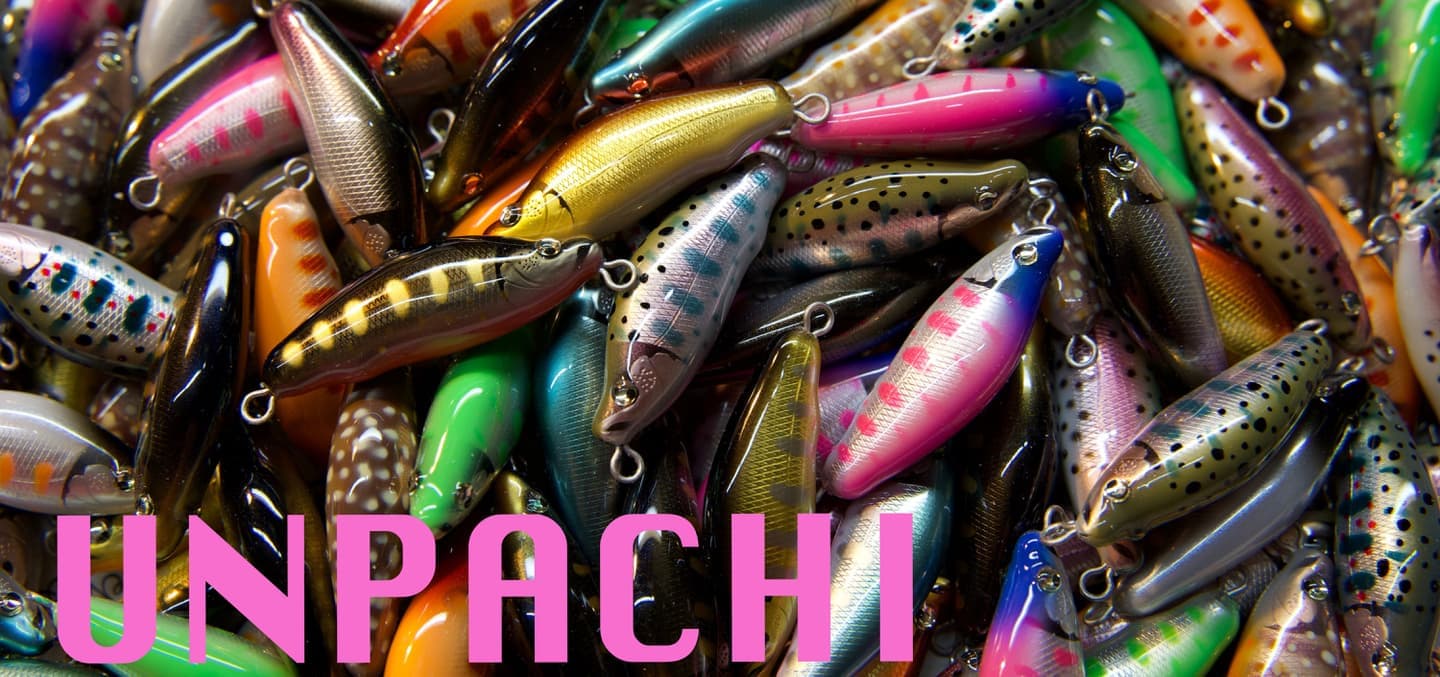 ヤマメ、アマゴ、イワナがキレイなハンドメイドミノー